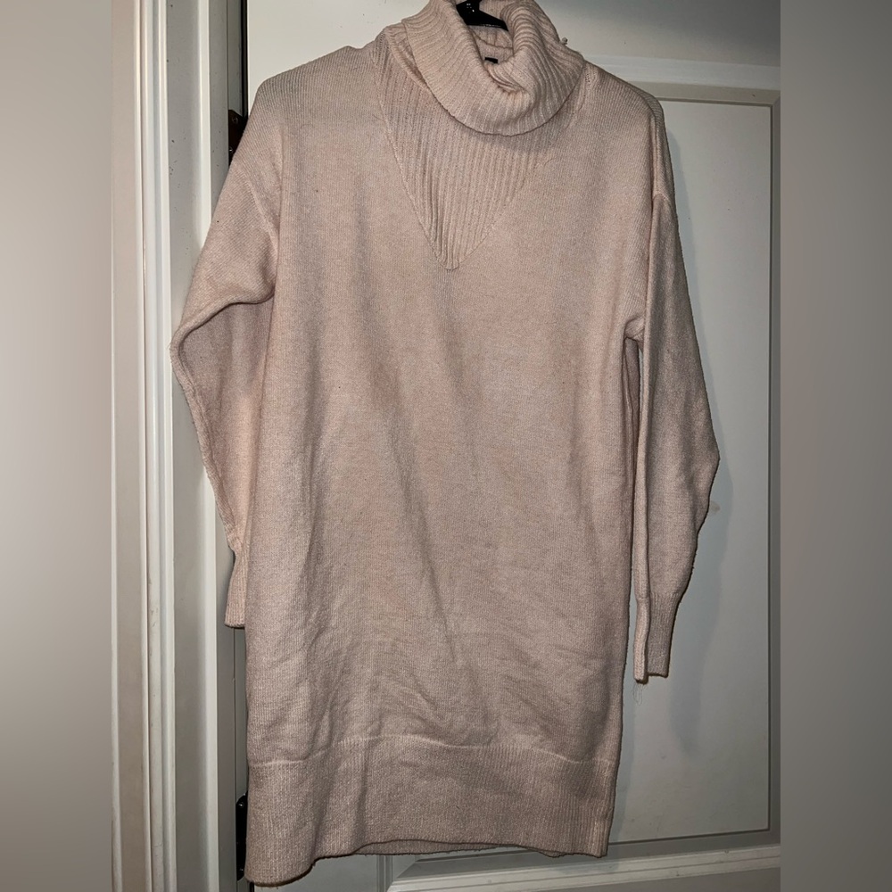 Women's Cream Sweater dress